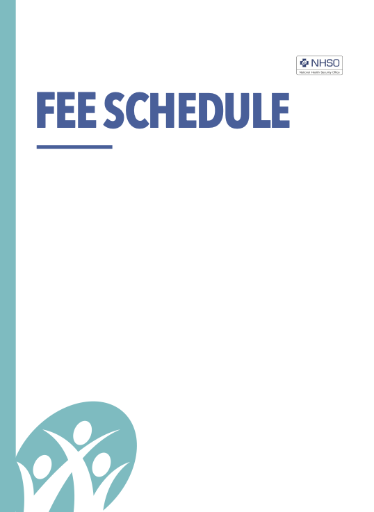 FEE SCHEDULE